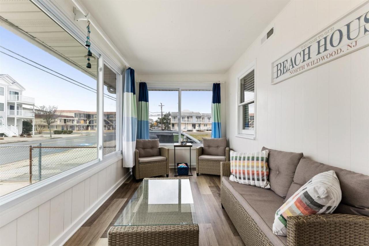 Newly Renovated 4 Bedroom Home Only 2 Blocks From The Beach! Wildwood Luaran gambar